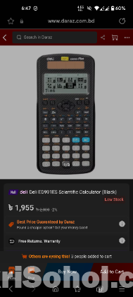 Fx- 991 es plus calculator